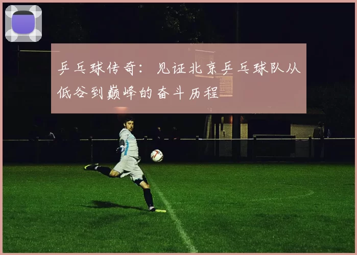 乒乓球传奇：见证北京乒乓球队从低谷到巅峰的奋斗历程