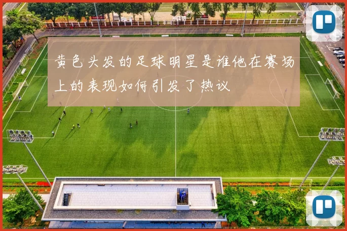 黄色头发的足球明星是谁他在赛场上的表现如何引发了热议